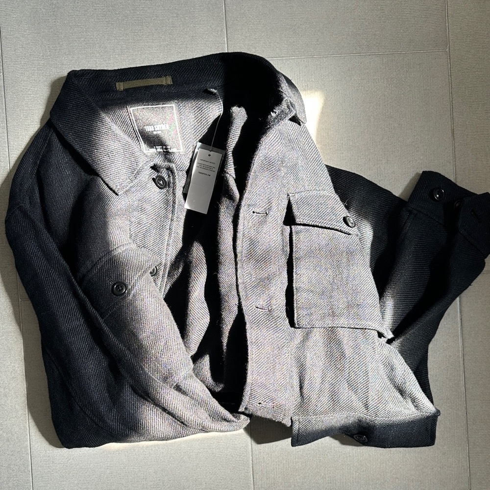 Todd Snyder Black Shirt Jacket